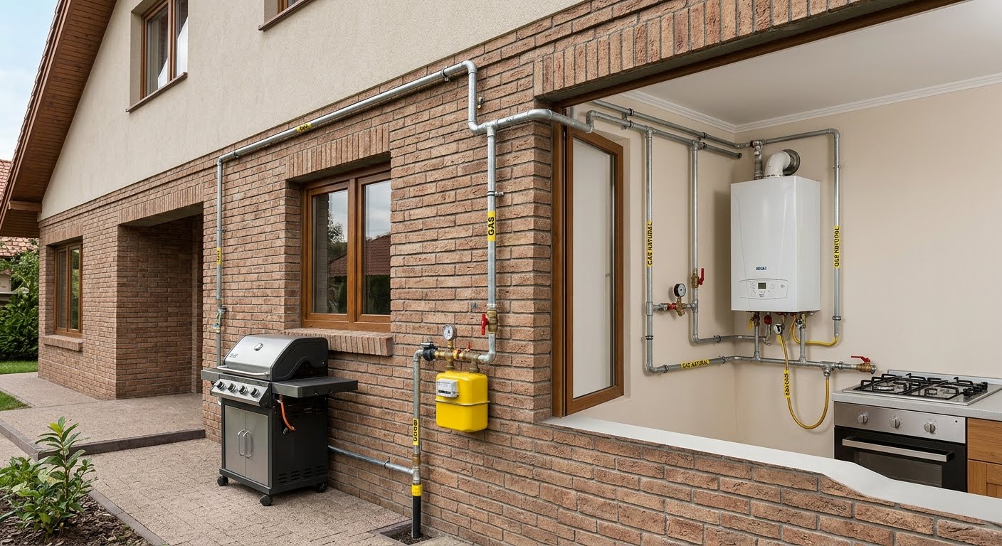 Caldera de condensación para una instalación de gas